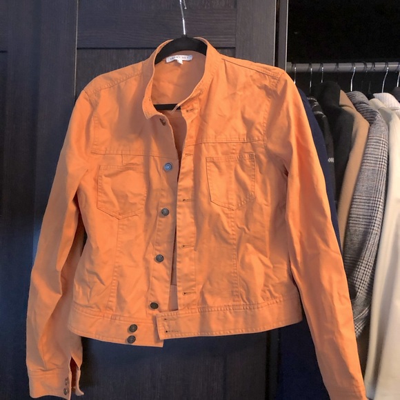 Orange Moto jacket - Picture 1 of 2